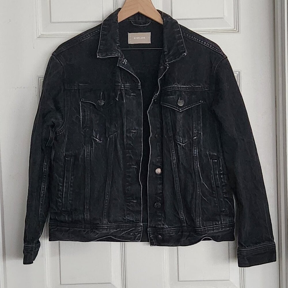 Everlane Denim Jacket in Black